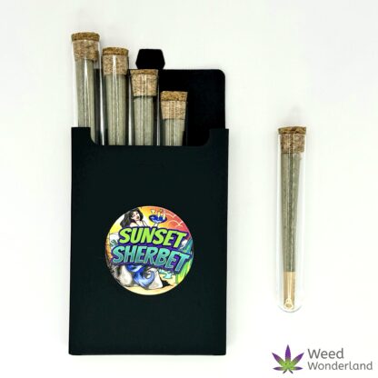 Buy Caliweed Sunset Sherbet 5x1.0g Prerolled Joints