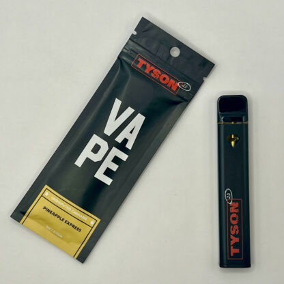 Buy THC vape E-Liquid Tyson 2.0 Undisbuted Cannabis Vape "Pineapple Express"