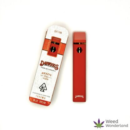 Buy THC vape E-Liquid Dabwoods Blue Dream Disposable Vape