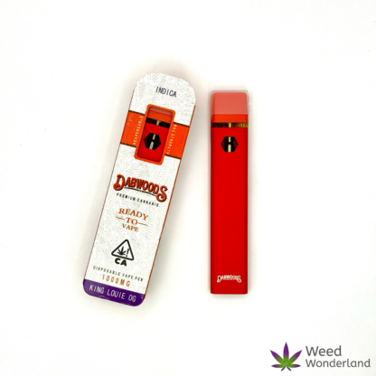 Buy THC vape E-Liquid Dabwoods King Louie OG Disposable Vape