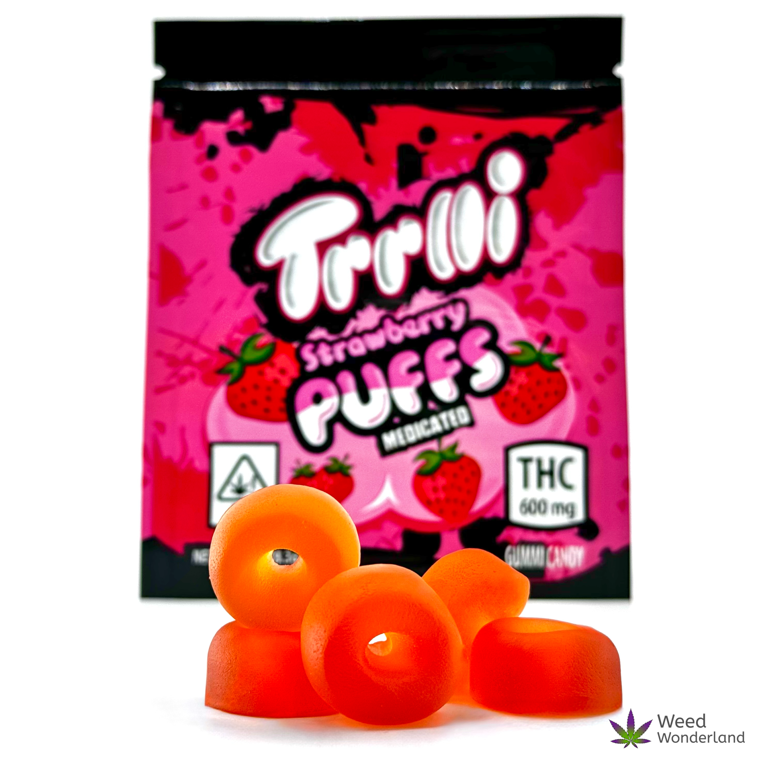 Trrlli Strawberry Puffs