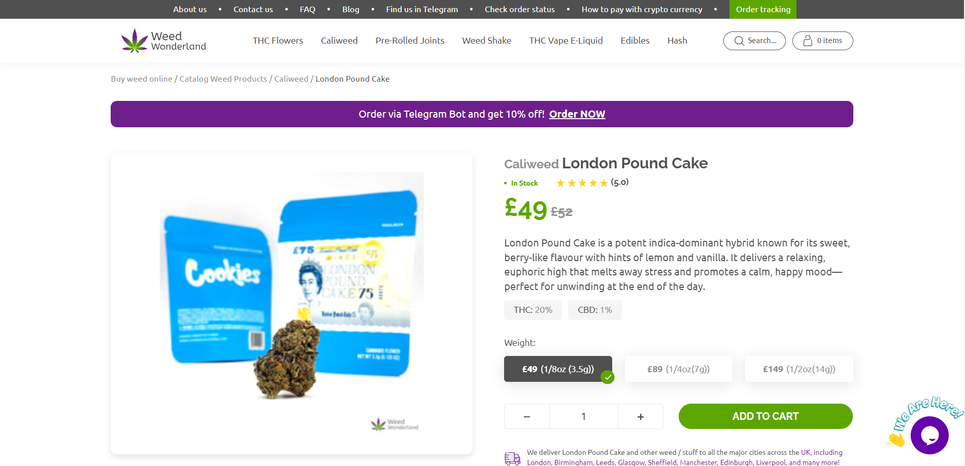 London Pound Cake