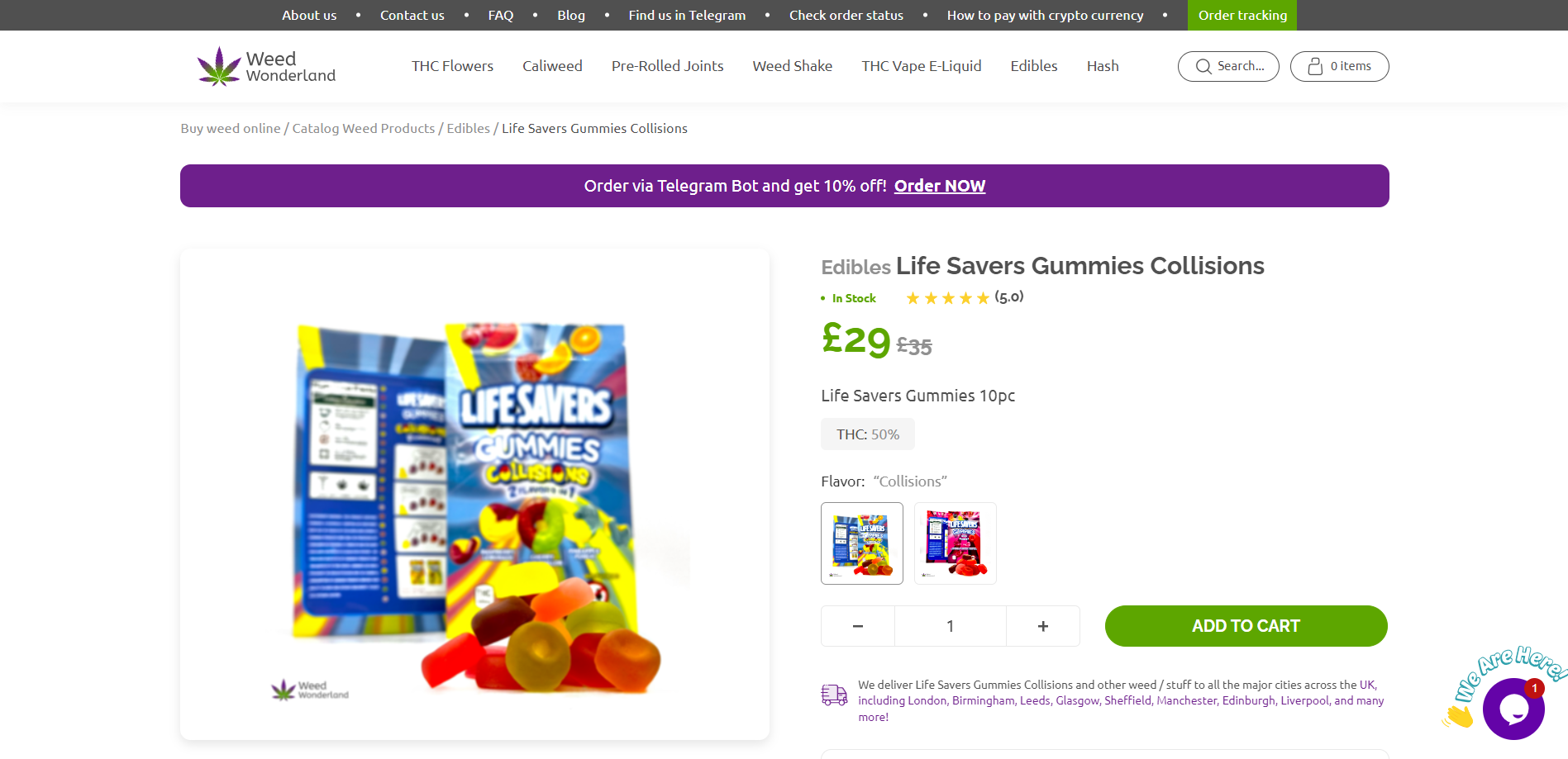 Introduction to Edibles Life Savers Gummies Collisions