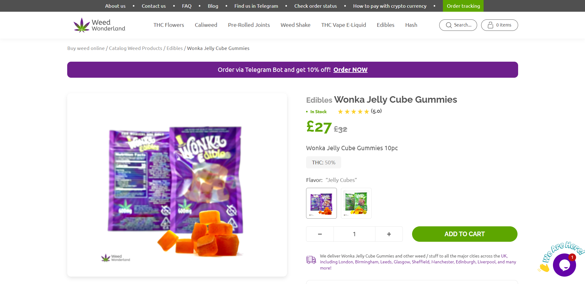 Wonka Jelly Cube Gummies: A Deliciously Unique Cannabis Journey