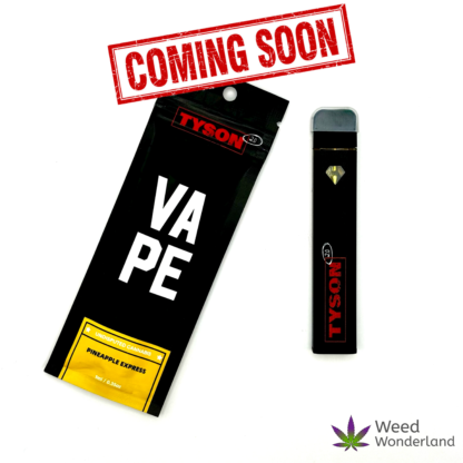 Buy THC vape E-Liquid Tyson 2.0 Undisbuted Cannabis Vape "Pineapple Express"