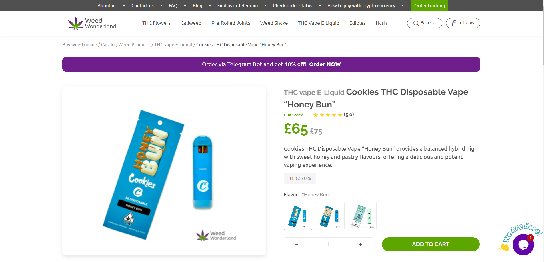 Cookies THC Disposable Vape 