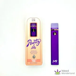 Runtz x Litty "Peach Cream" Disposable Vape