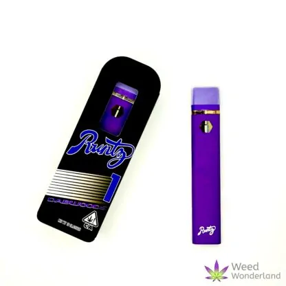 Buy THC vape E-Liquid Dabwoods x Runtz #1 Disposable Vape